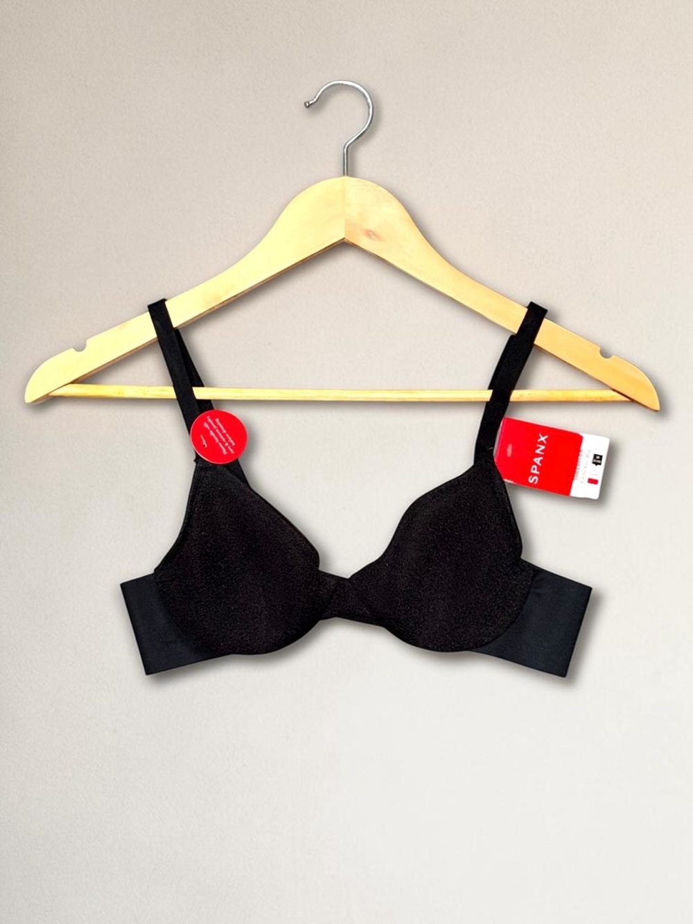 SPANX NWT Demi Very Black SheerFlex Fit To You Underwire Bra Size XS